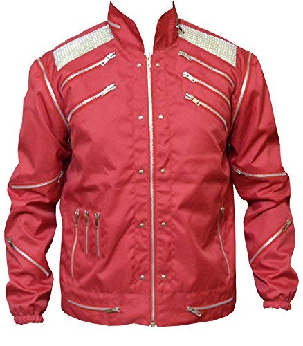 Cordura Parachute Fabric Beat-It Jacket - Durable Red Outdoor Windbreaker for Hiking, Camping & Adventure Activities