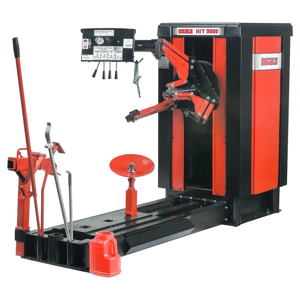 HIT 9000 HD Heavy Duty Tire Changer Machine for Trucks & SUVs - Professional Auto Repair Shop Equipment for Tire Replacement & Mounting