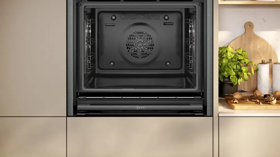 Neff N70 Built-In Pyrolytic Oven 60cm - B54CR71G0B | Self-Cleaning Electric Oven with Advanced Cooking Functions | Perfect for Modern Kitchens, Baking, Roasting & Family Cooking