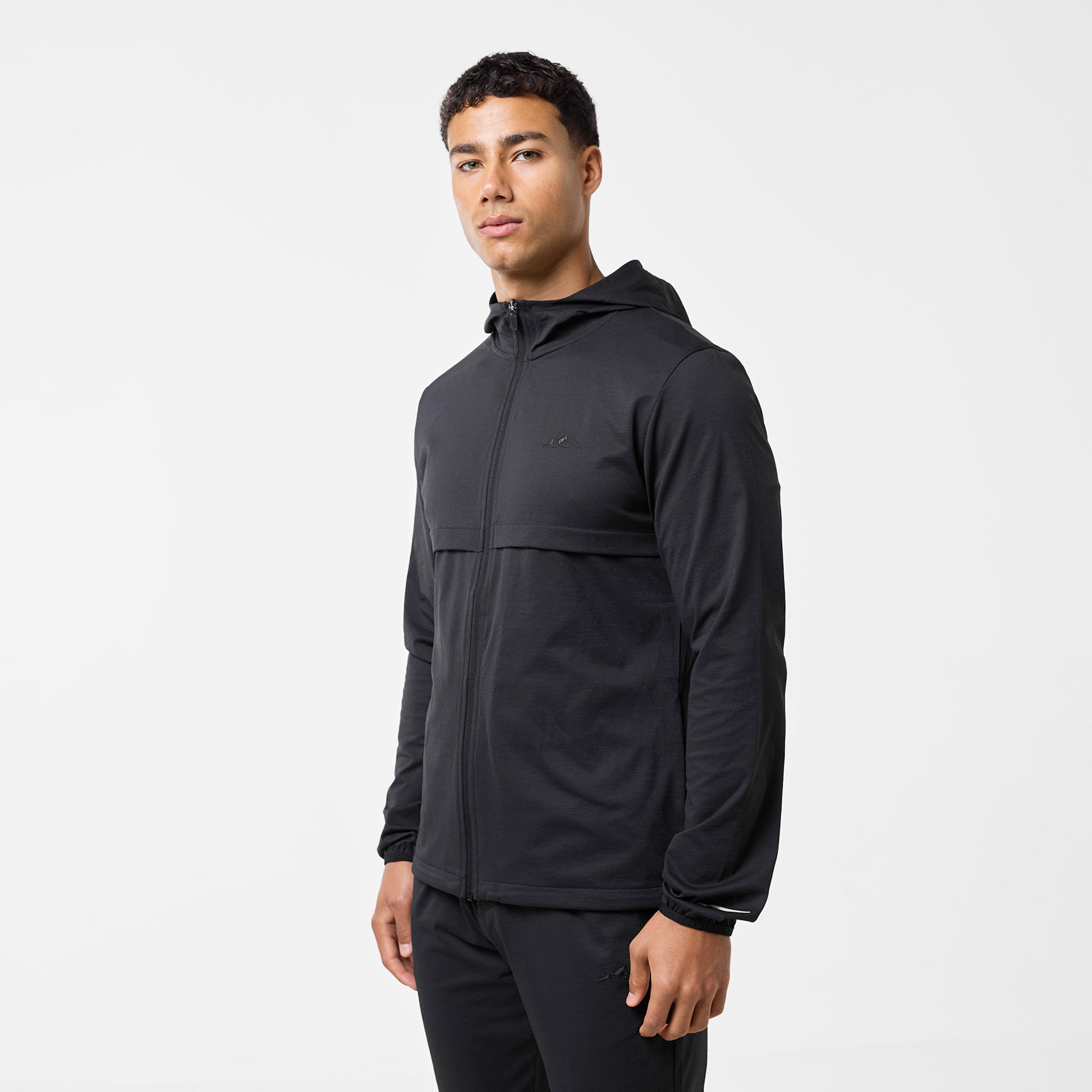 Endurance FZ Hoodie for Men & Women - Black Pullover Fleece Hooded Sweatshirt | Comfortable & Warm for Outdoor Activities, Gym, and Casual Wear