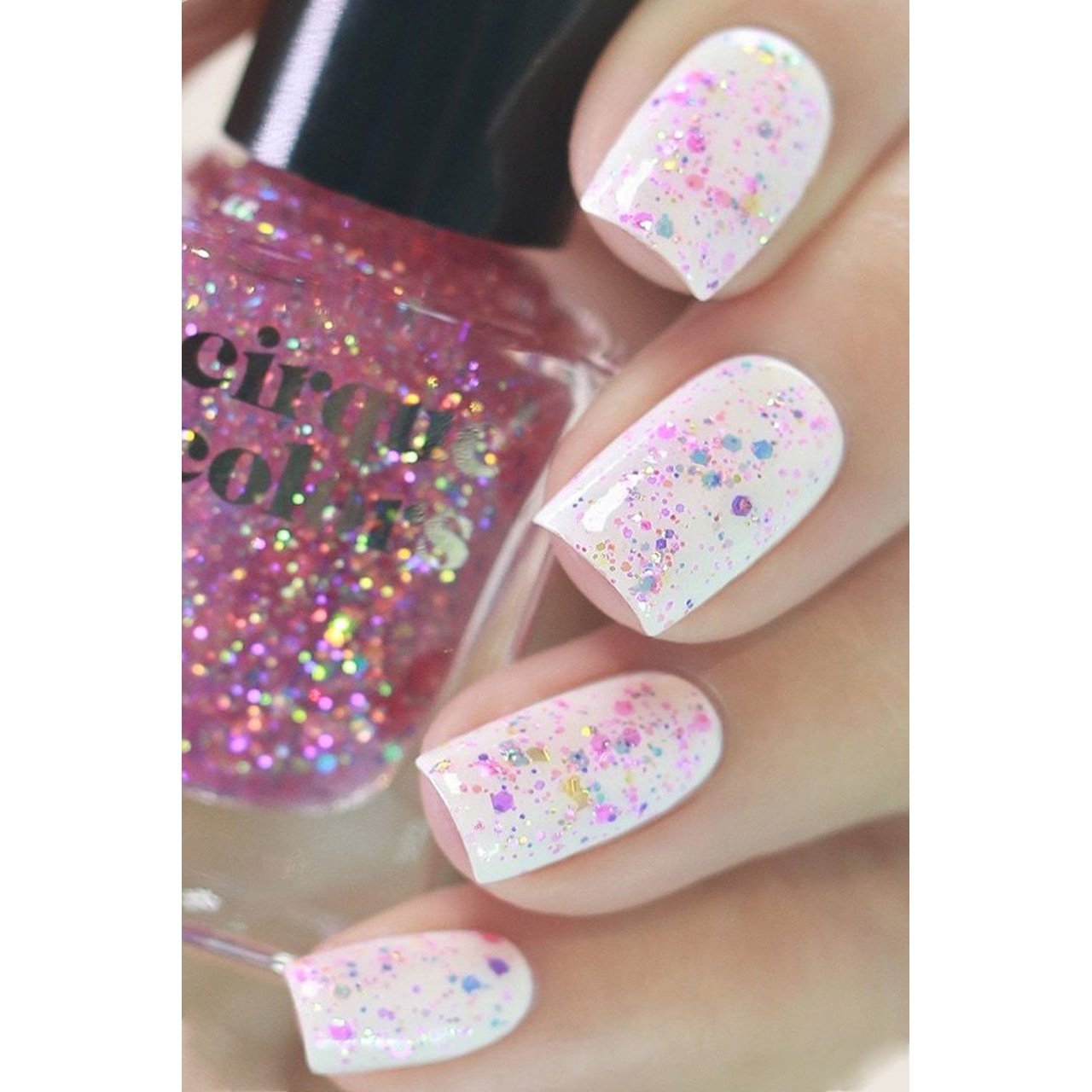 Cirque Colors Crystal Tokyo Nail Polish - 0.37 oz Long-Lasting Vegan & Cruelty-Free Nail Lacquer for Salon-Quality Manicures at Home | Perfect for Parties, Weddings & Special Occasions