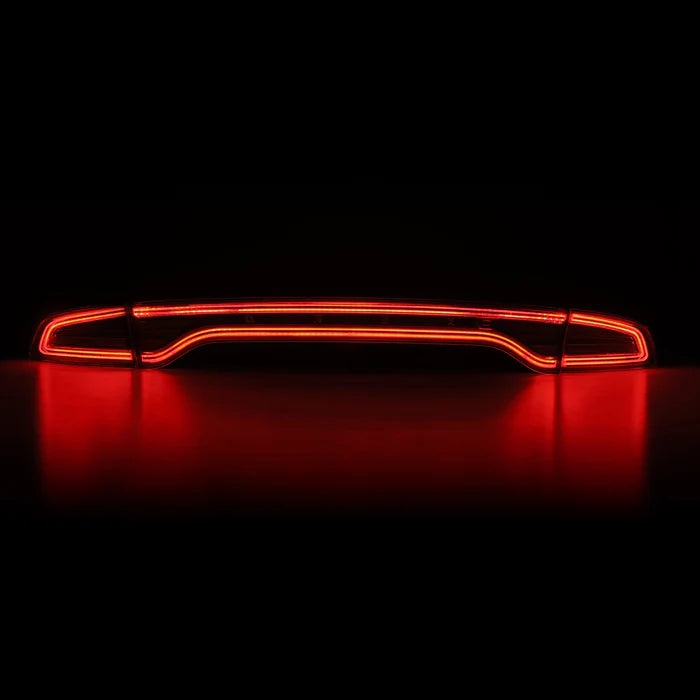 15-23 Dodge Charger NOVA Series Prismatic LED Tail Lights - Black Smoke Lens for Enhanced Visibility & Style - Perfect for Night Driving & Car Shows