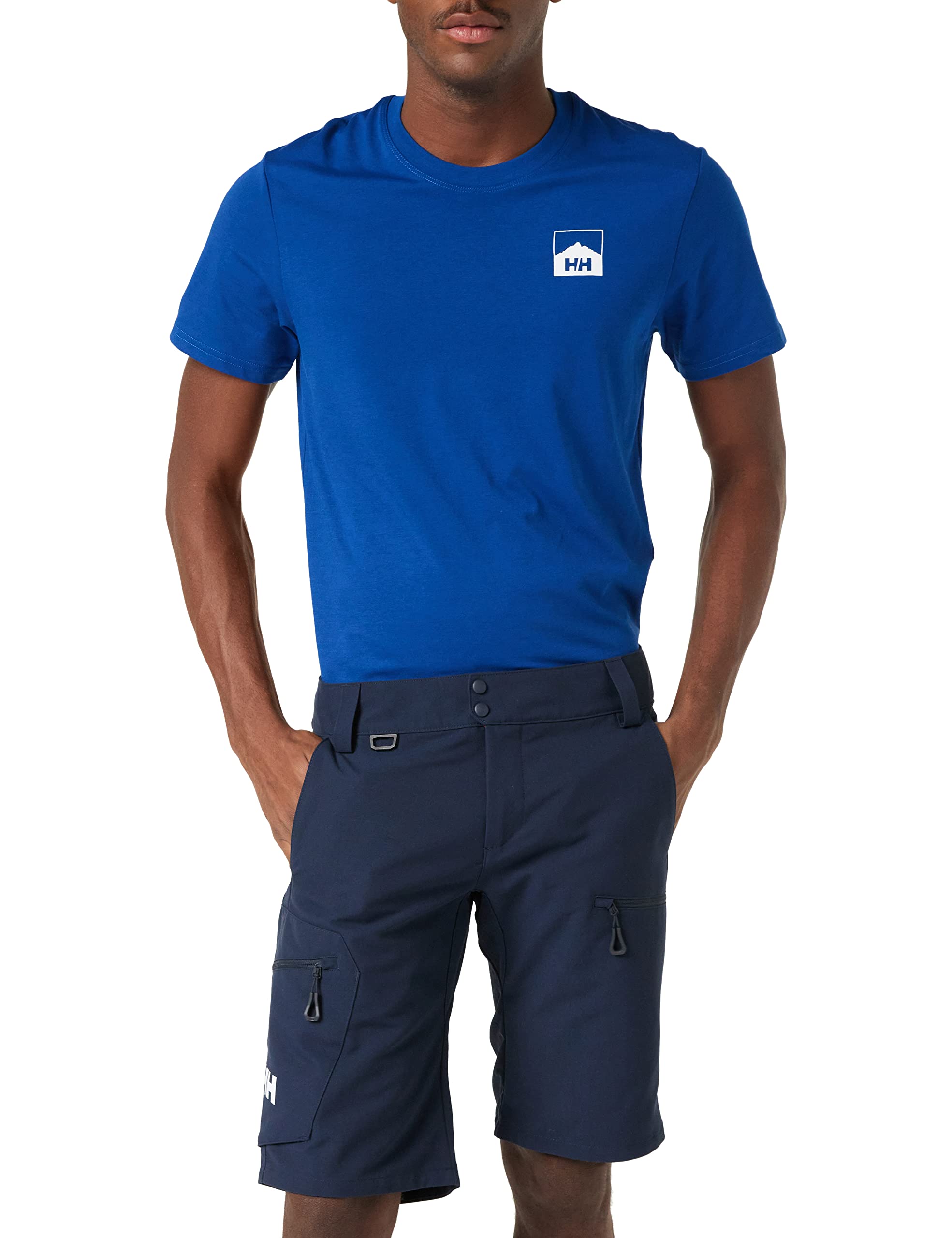 Helly Hansen Men's Crewline Cargo Shorts - Durable Outdoor & Casual Shorts for Hiking, Fishing & Everyday Wear