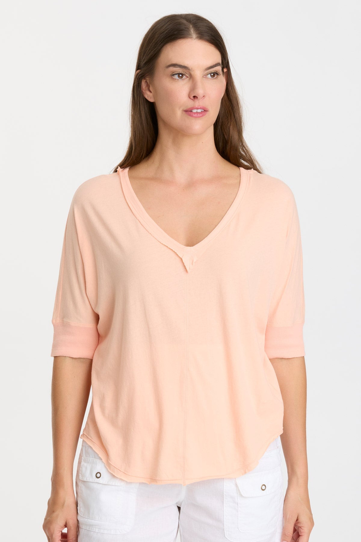 Gardiner Banded Sleeve Top 2.0 - Women's Fashion Stretch Knit Blouse for Casual & Office Wear | Perfect for Layering, Date Nights & Business Meetings