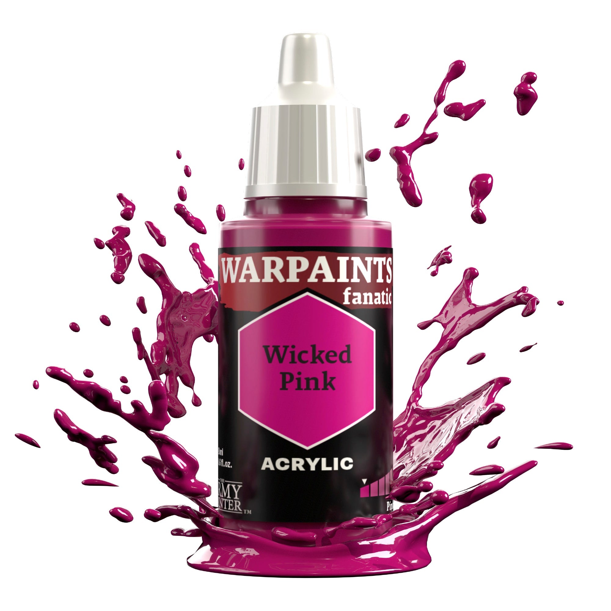 Warpaints Fanatic: Wicked Pink - High-Quality Makeup for Cosplay & Halloween - Perfect for Costume Parties & Theatrical Performances