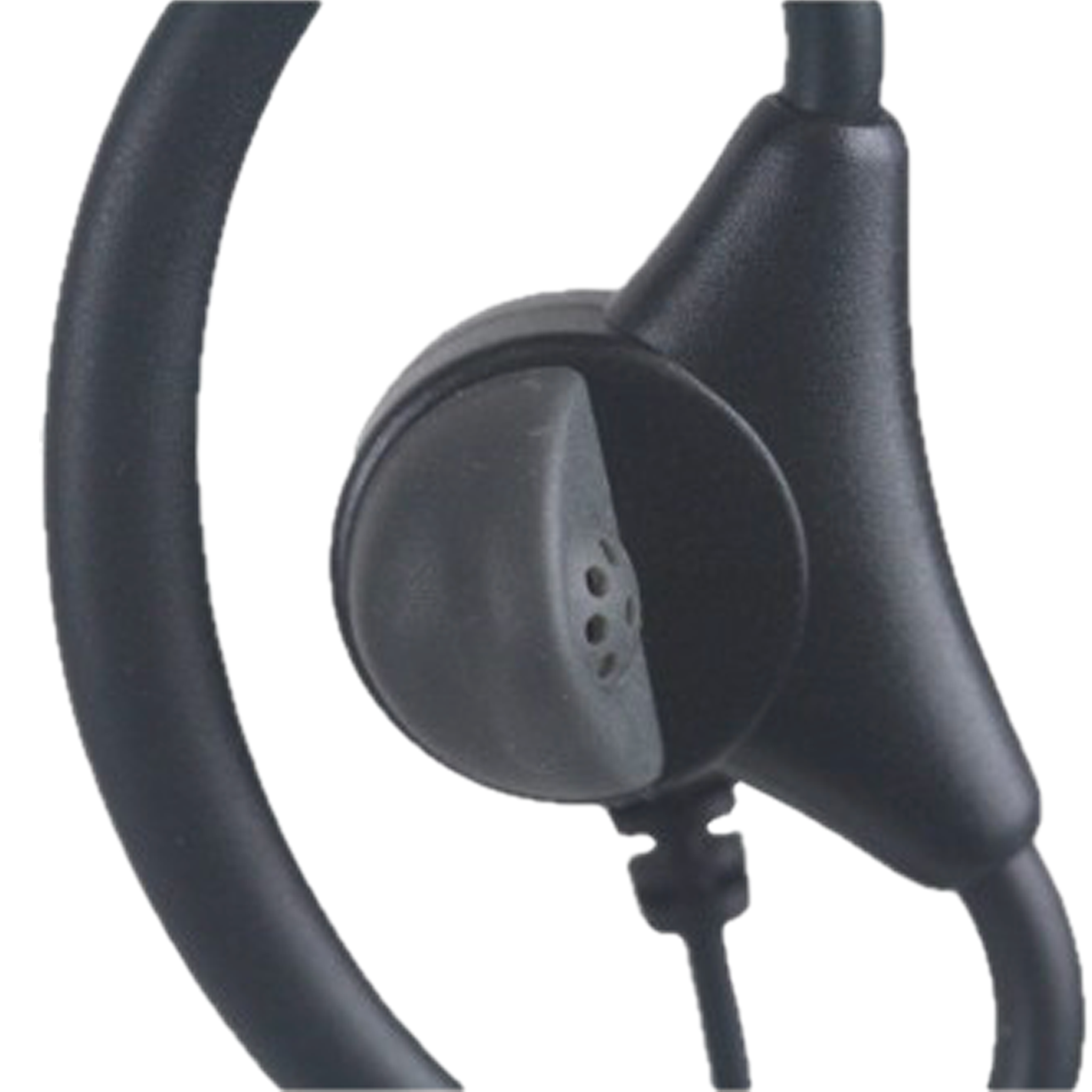 Atlantic Radio DRA+1W H8 D Ring 1 Wire Earpiece - Secure & Clear Communication for Security, Law Enforcement & Surveillance Professionals