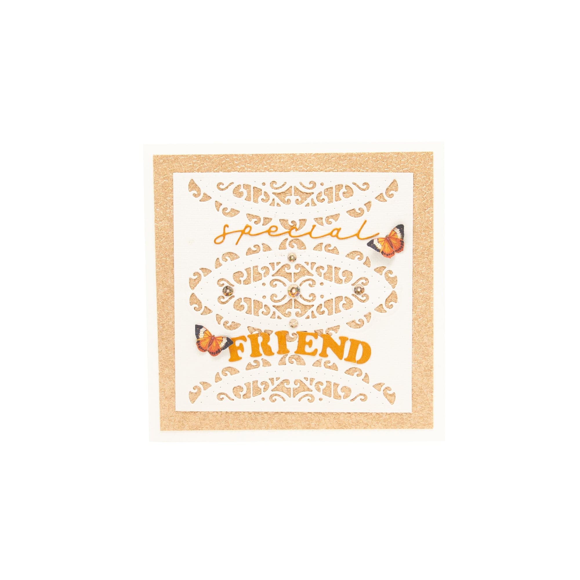 Designer's Choice 30 Hello Friend Frame Die Set 4279E - Perfect for Scrapbooking, Card Making, and DIY Craft Projects