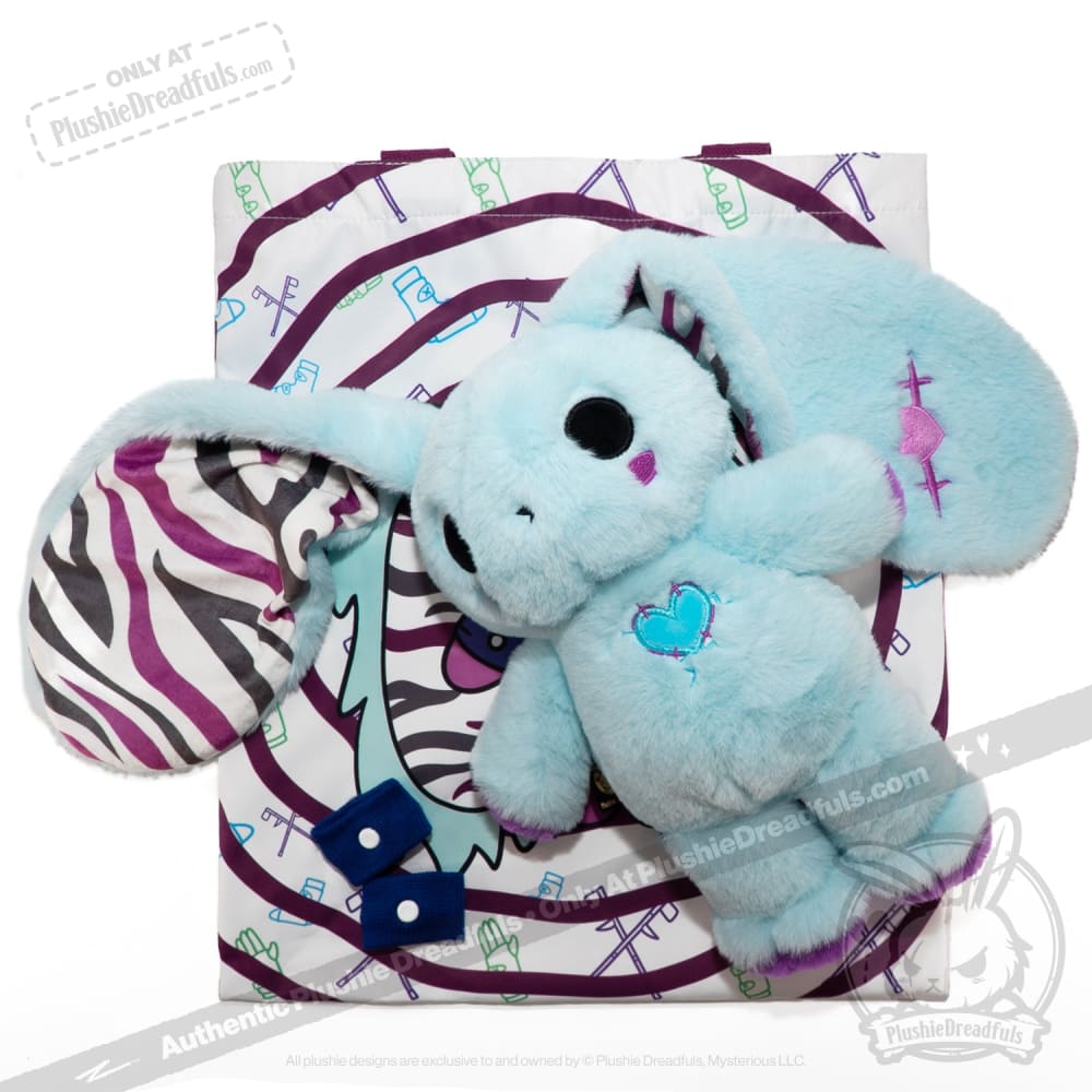 Plushie Dreadfuls Ehlers Danlos V2 Rabbit - Soft Stuffed Animal Toy for Kids & Collectors | Perfect for Cuddling, Gifts, and Awareness Support