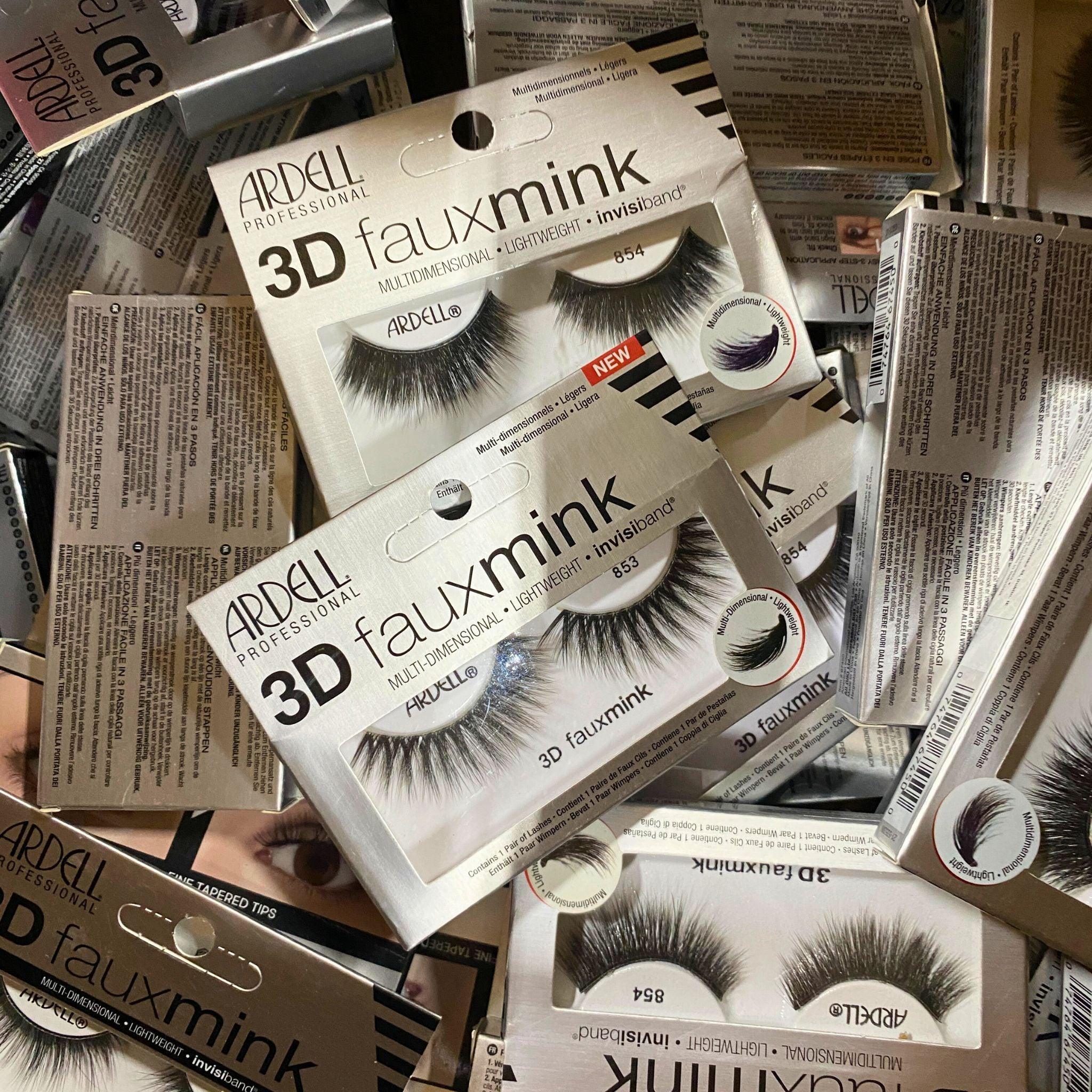 Ardell 3D Faux Mink Lashes Mixed Set - 75 Pcs Assorted Styles for Natural & Glamorous Looks - Perfect for Parties, Weddings & Everyday Wear