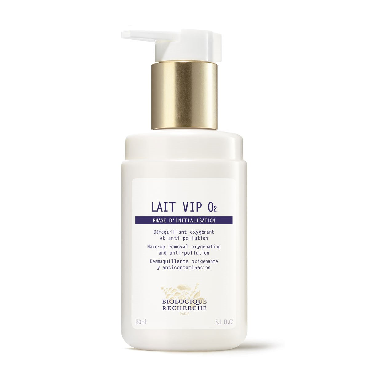 VIP O2 Makeup Remover & Cleansing Milk with Oxygenating Complex - Gentle Face Wash for Sensitive Skin | Perfect for Daily Makeup Removal & Skincare Routine