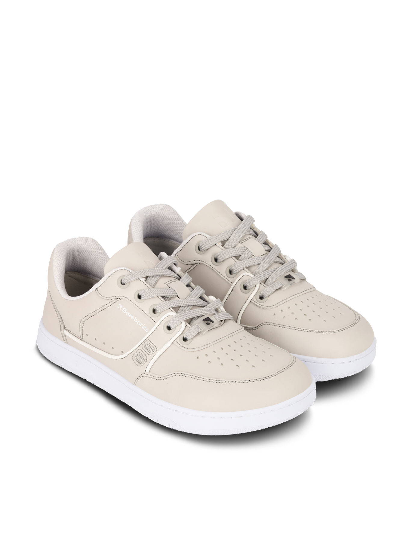 Barefoot Sneakers Barebarics Arise - Cream White Minimalist Shoes for Men & Women | Perfect for Running, Walking & Gym Workouts