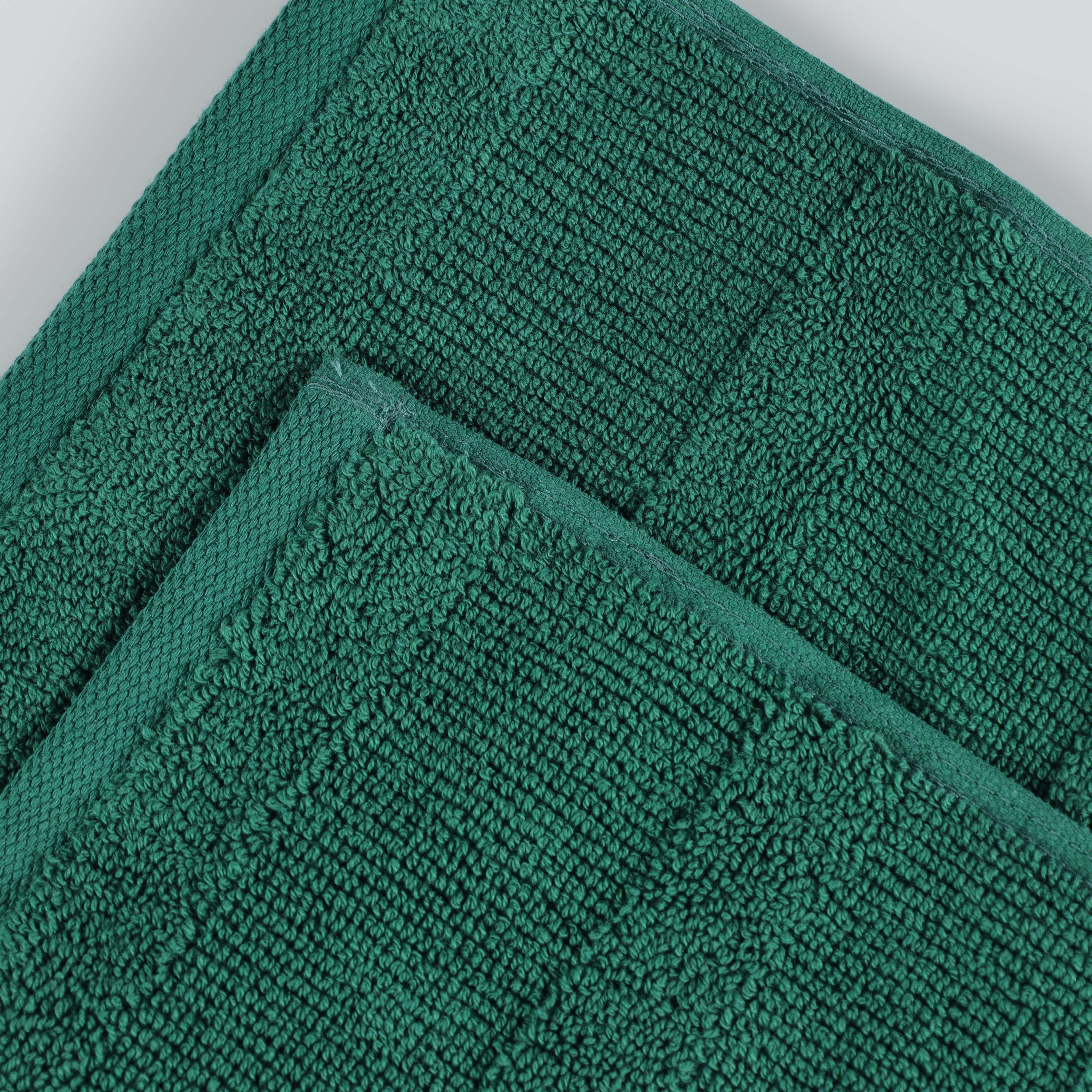 Premium Roma Cotton Ribbed Textured Hand Towels - Soft & Absorbent Bathroom Towel Set of 6 - Perfect for Kitchen, Guest Bathroom & Spa Use