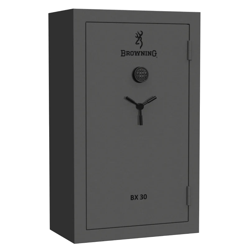 Browning BX30 BX Series Gun Safe - Heavy Duty Fireproof & Waterproof Rifle Safe for Home Security - Perfect for Firearms, Ammo & Valuables Storage in Bedroom, Closet or Garage