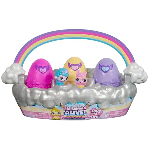Hatchimals Alive Spring Basket