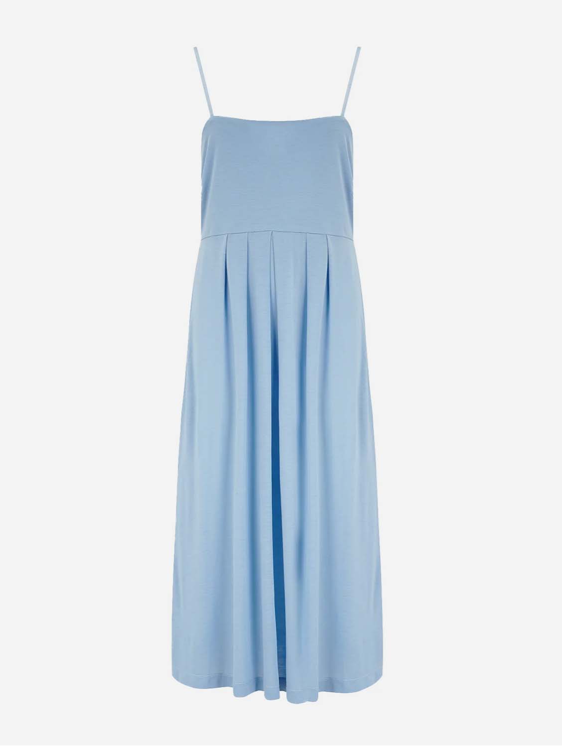 Lenzing Vegan Day & Night Dress in Powder Blue - Perfect for Work, Parties & Casual Outings