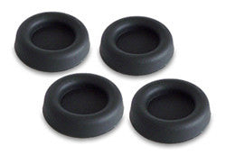 AcoustiFeet Anti-Vibration Replacement Soft Black Feet (4-Pack) - Reduce Noise & Vibration for Washing Machines, Dryers, and Appliances