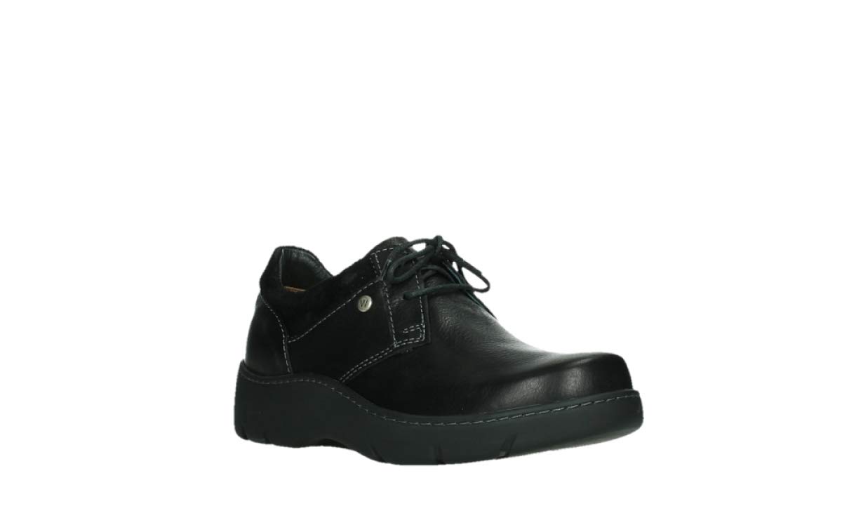 Wolky Women's Comfortable Oxford Shoes - Classic Leather Slip-On Walking Shoes for Work, Travel & Everyday Wear