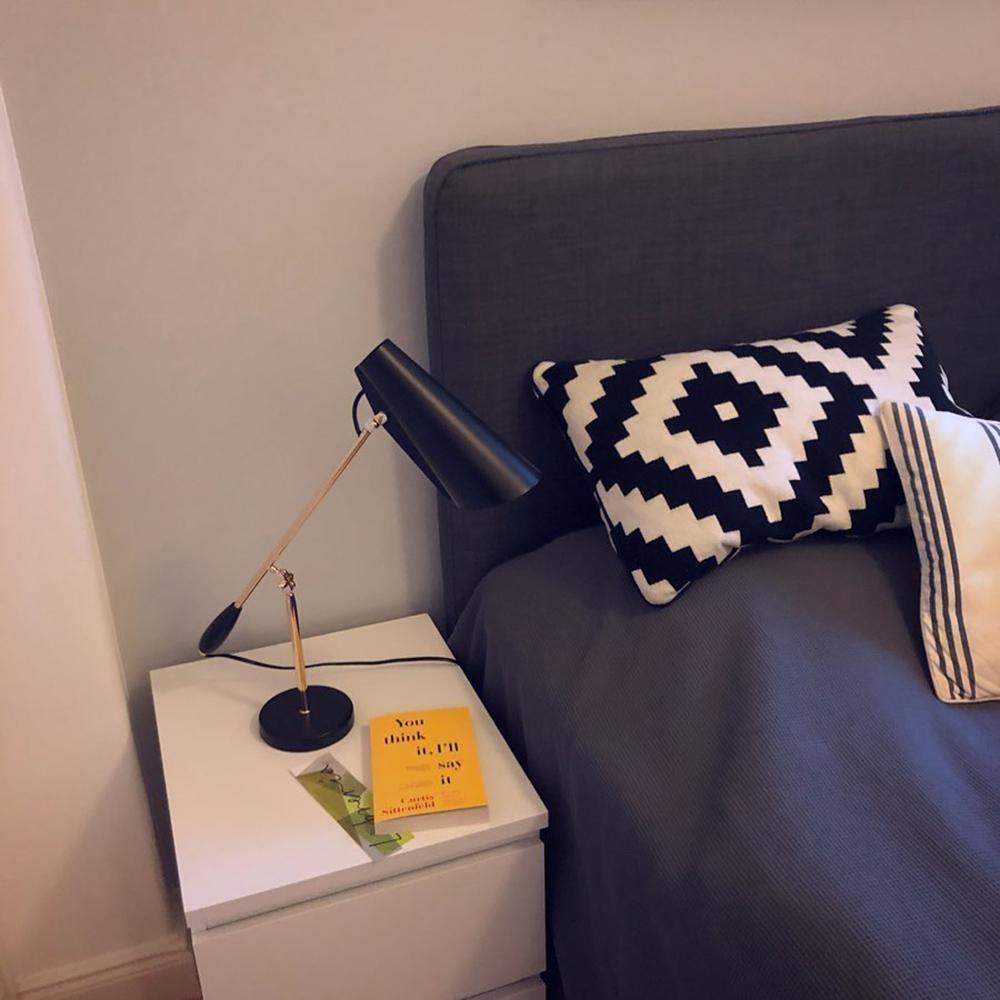 Modern Birdy Table Lamp - Adjustable LED Desk Light for Home Office, Bedroom & Study - Perfect for Reading, Working & Decor