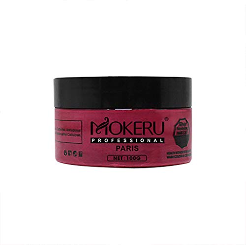 8 Colors Disposable Hair Color Wax Kit - Temporary Hair Mud Cream for DIY Styling & Modeling (Red, One Size) - Perfect for Parties, Cosplay & Creative Hairstyles