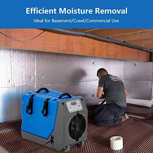 GARVEE 180 Pints Commercial Dehumidifier with Auto Defrost & Drain Pump - Powerful Moisture Removal for Basements, Warehouses, and Large Spaces