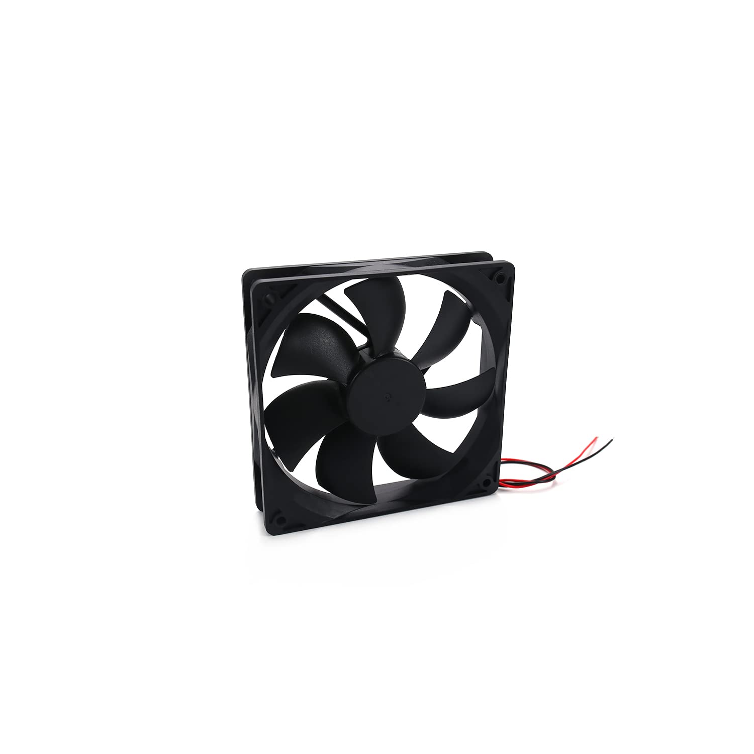 Aicosineg 12V Sleeve Bearing Cooling Fan - 3.6W 120x120x25mm PC Case Fan, Long Life Computer Cooling Fan for CPU Radiator & PC Case (3 Pack) - Perfect for Gaming PCs, Workstations, and Home Office Computer Cooling Systems