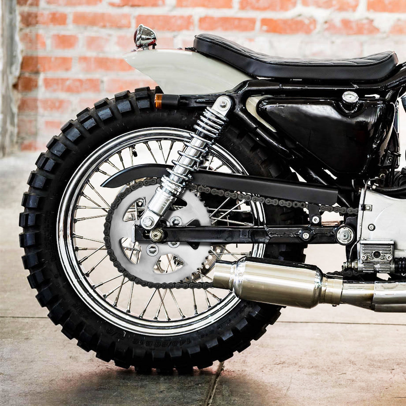1994-2003 Harley 1200 Sportster XL Steel Chain Drive Conversion Kit - Upgrade Your Motorcycle Performance for Street & Custom Bike Builds
