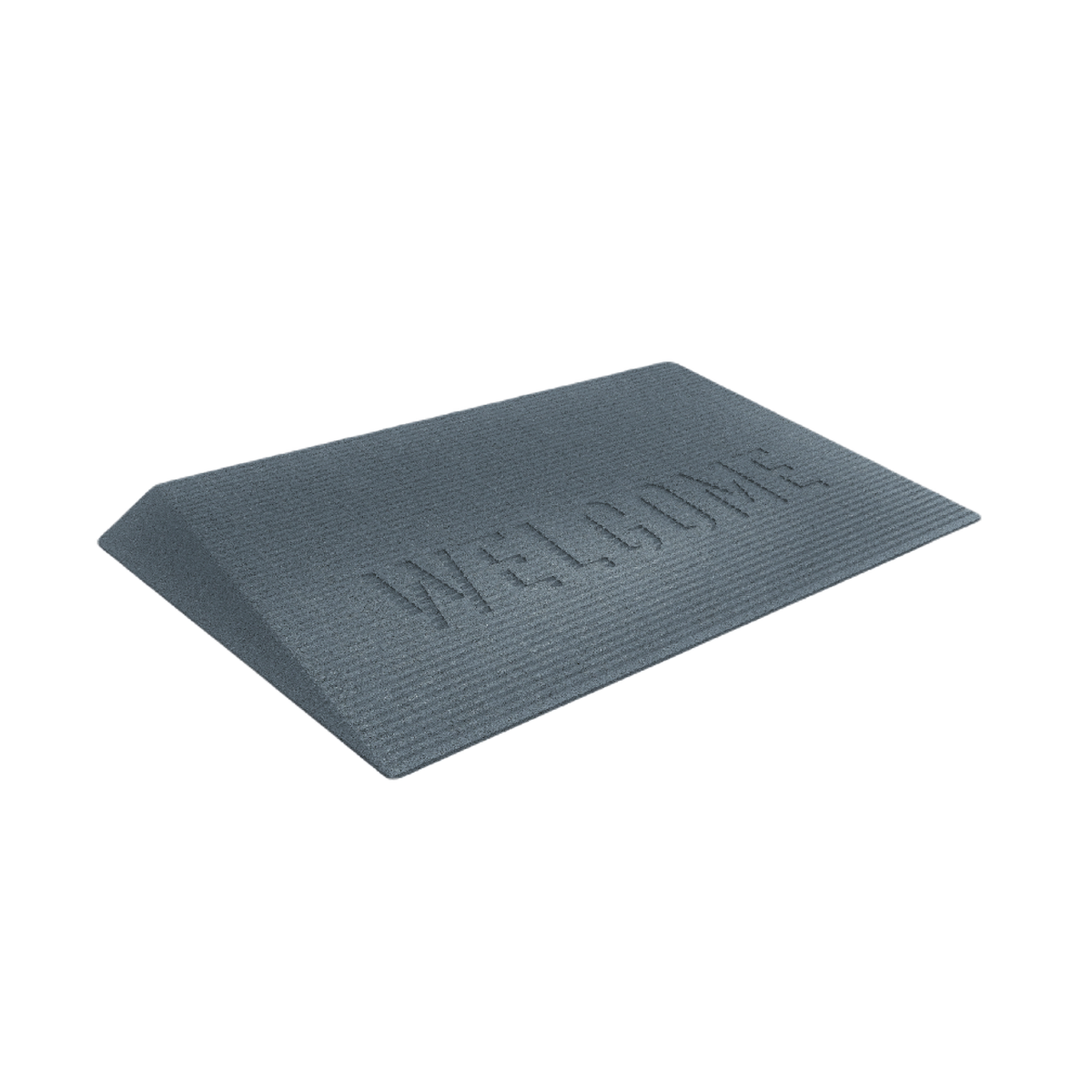 TRANSITIONS® Angled Entry Mat - Non-Slip Floor Mat for Home & Office - Durable Indoor/Outdoor Doormat for High Traffic Areas - Perfect for Front Door, Garage, and Patio Use
