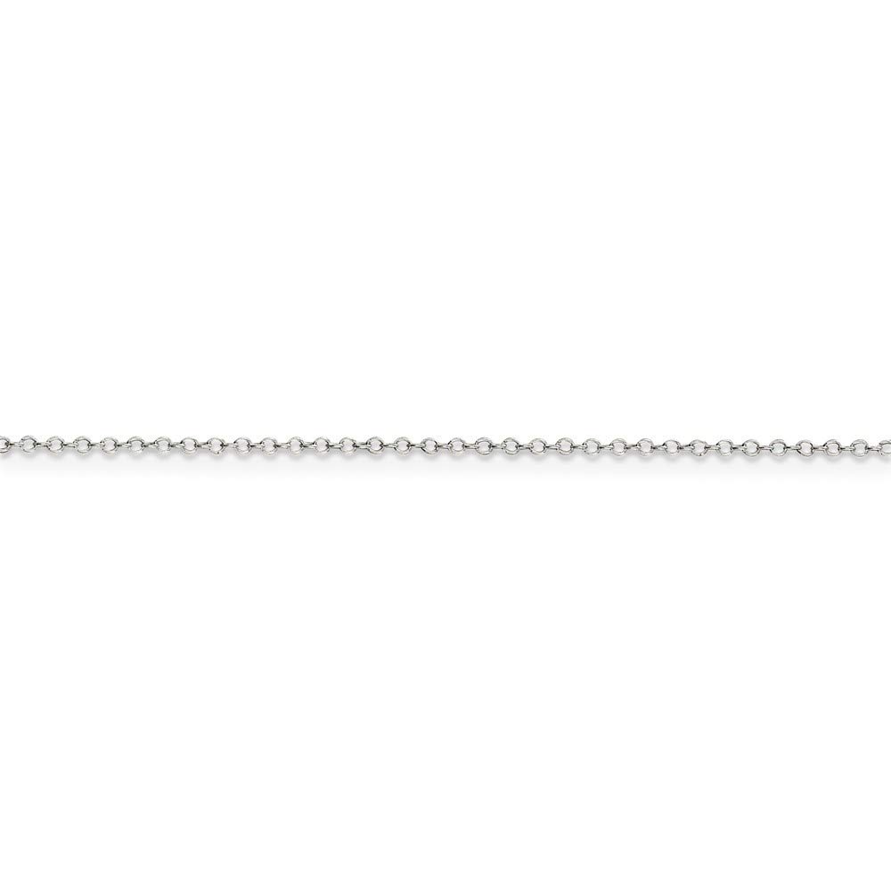 Roy Rose Jewelry 1mm Sterling Silver Cable Chain Necklace - Dainty & Elegant Jewelry for Women, Perfect for Layering, Everyday Wear & Gift Giving