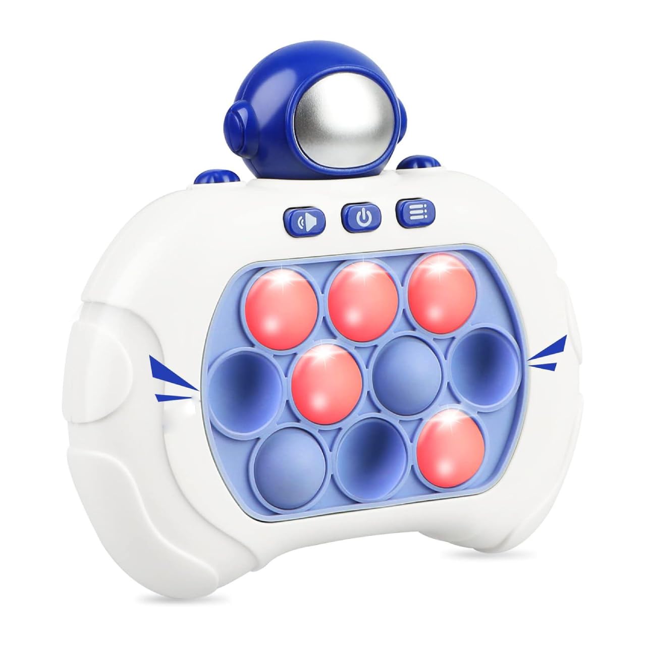 Handheld Pop Bubble Push Game Toy for Kids & Adults - Fast Stress Relief Puzzle Console Machine with Light Up Effects - Fun Gift for Boys, Girls & Teens - Perfect for Parties, Travel & Relaxation