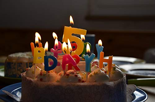 20x30 Inch Laminated Birthday Cake Poster - Vibrant Colors & High-Quality Print for Home Decor, Party Backdrop, Wall Art - Perfect for Birthday Celebrations, Kitchen Decor, and Gift Giving