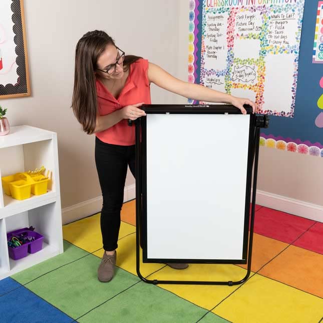 Portable Magnetic Dry Erase Easel 35
