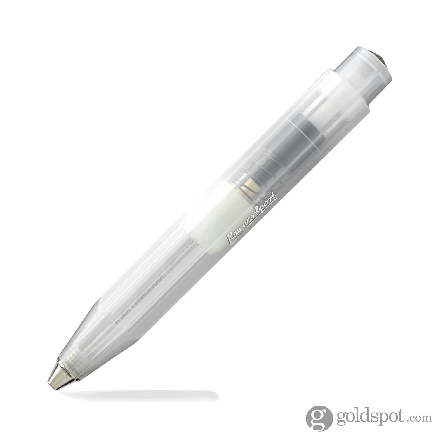 Kaweco Frosted Sport Ballpoint Pen - Coconut White | Smooth Writing Gel Ink Pen for Office, School & Travel | Premium German Design Writing Instrument