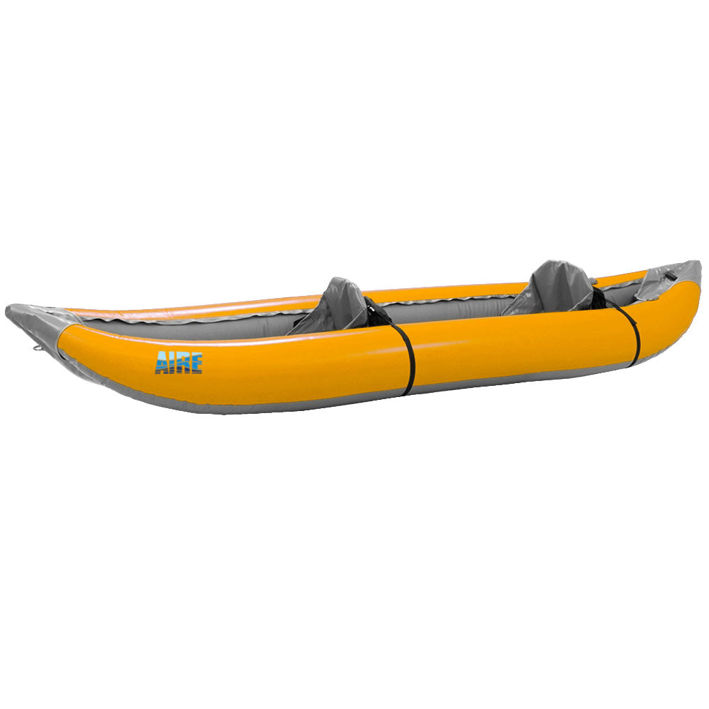 AIRE Outfitter II Inflatable Kayak - Lightweight & Portable 2-Person Kayak for Camping, Fishing & River Adventures