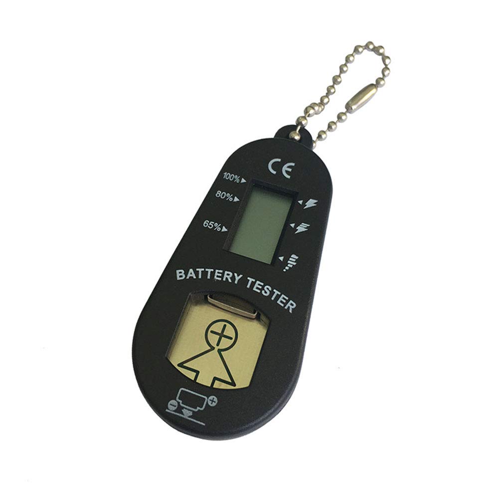 Portable Hearing Aid Battery Tester with LCD Screen - Digital Battery Checker for Hearing Aid Devices - Perfect for Travel, Home, and Medical Use