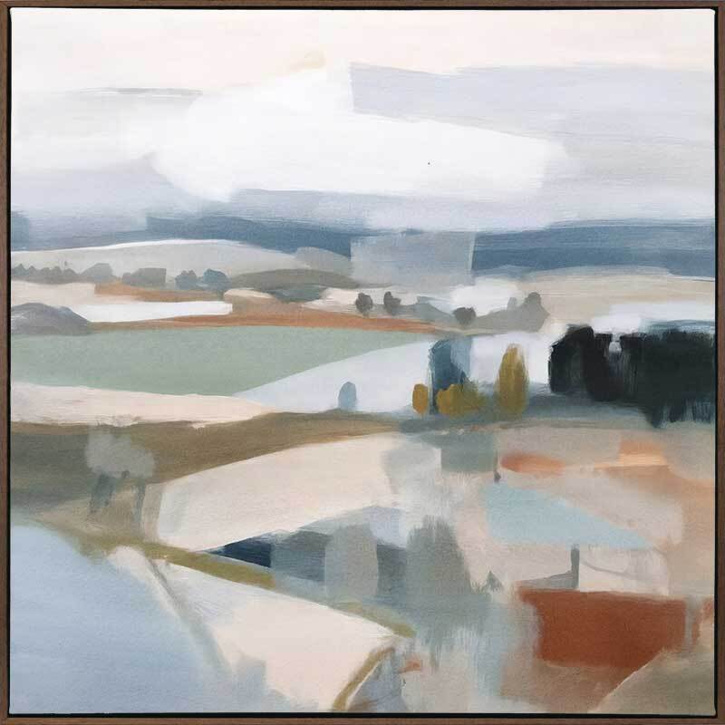 Farmland Reverie I - Stunning Canvas Art Print for Home & Office Decor - Perfect for Living Room, Bedroom, or Office Wall Art