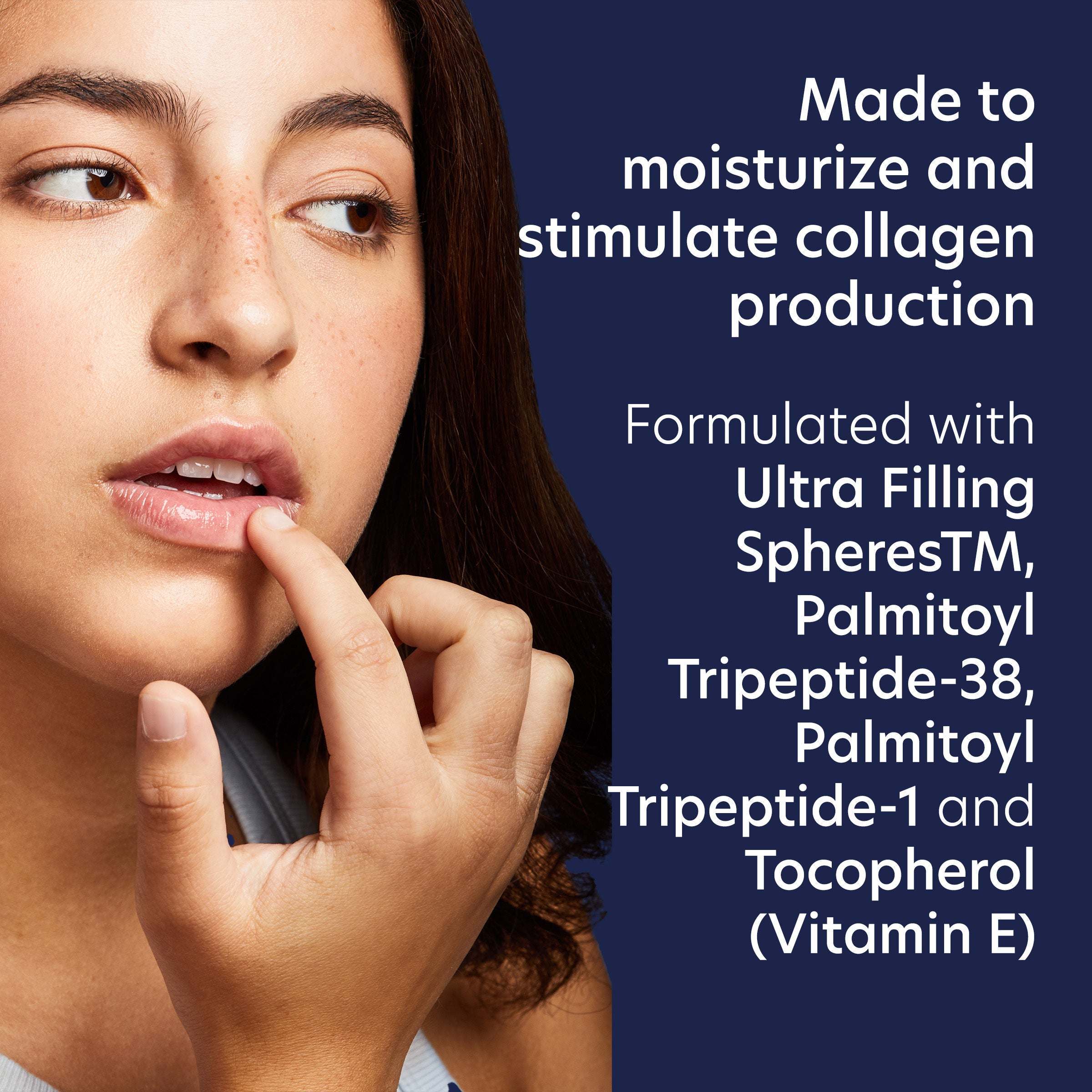Hyaluronic Acid Lip Plumper for Hydration & Volume - Perfect for Dry Lips & Nighttime Lip Care