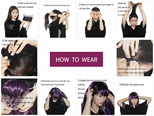 STfantasy Short Pink Wavy Synthetic Wig - Heat Resistant Women's Costume Hair for Cosplay, Fancy Dress, Halloween & Carnival Parties | Perfect for Costume Events, Themed Parties & Cosplay Conventions