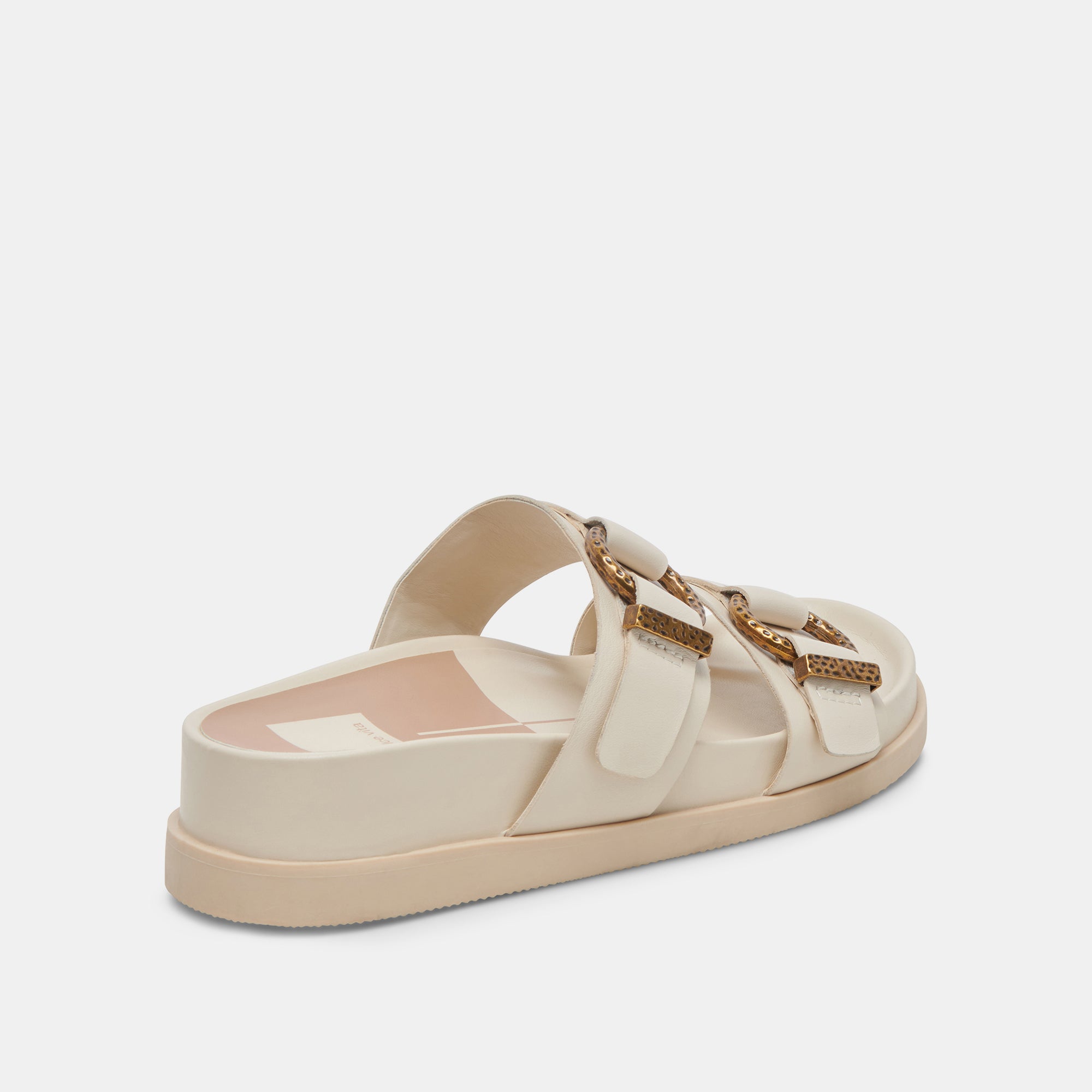 SOYA Women's White Leather Sandals - Comfortable & Stylish Summer Casual Shoes for Beach, Walking & Outdoor Activities