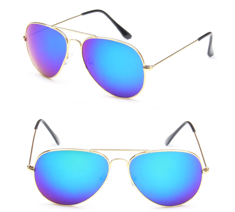Polarized Aviator Sunglasses for Men & Women - UV Protection, Stylish Mirror Lens - Perfect for Driving, Beach & Outdoor Activities