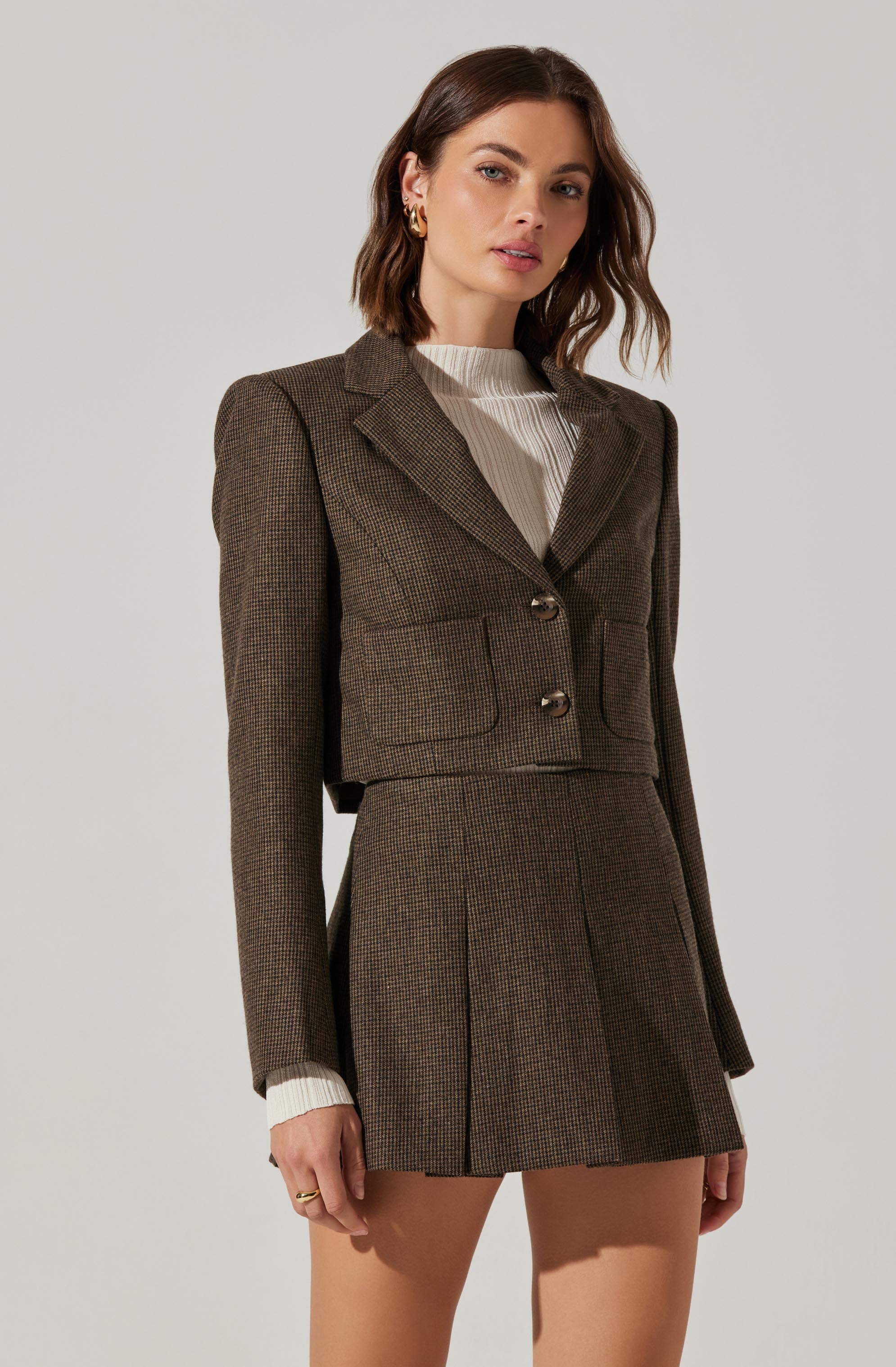 Mocha plaid