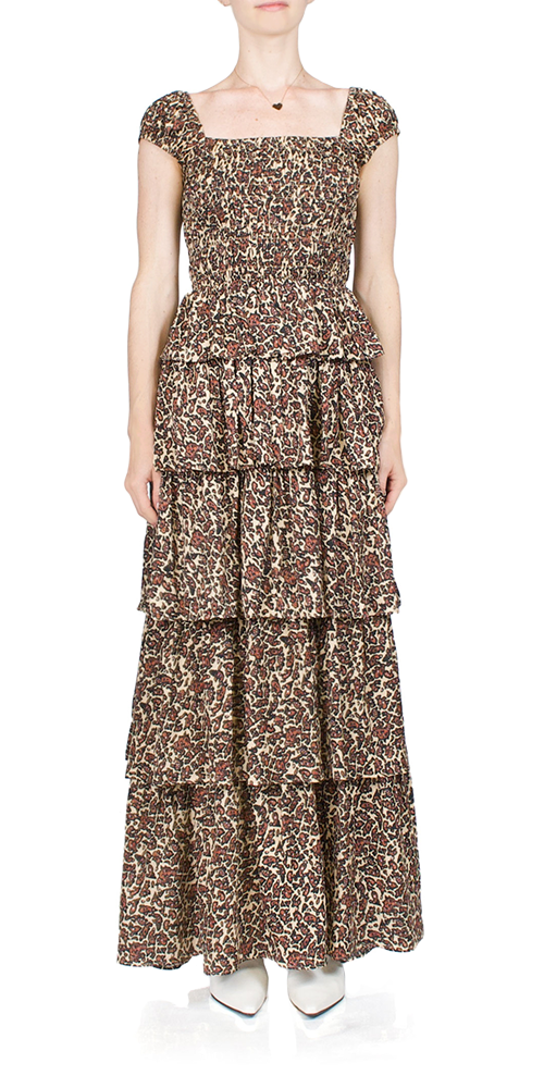 Catalina Dress Paisley Print - Flowy Boho Maxi Dress for Women | Perfect for Beach Vacations, Summer Parties & Casual Outings