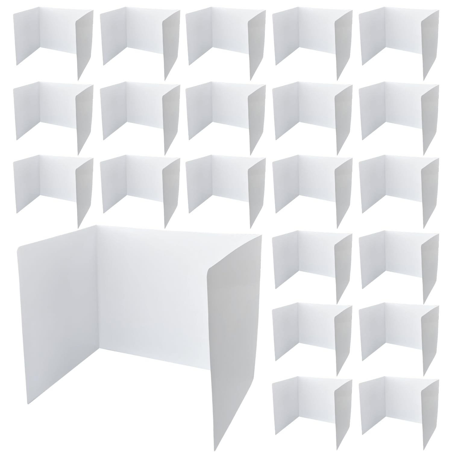36 Pack Student Desk Privacy Boards - 12.6