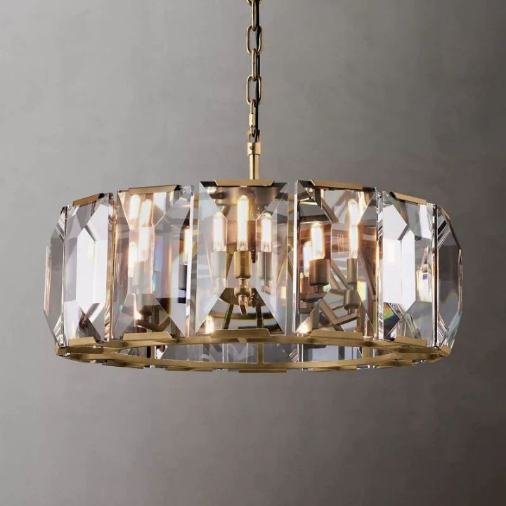Aubrey Crystal Round Chandelier 31