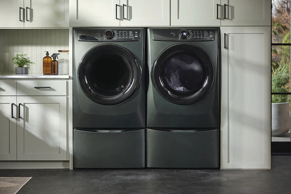 Electrolux Green 7738 Series Energy Efficient Front Load Washer and Gas Dryer Combo - Perfect for Large Families & Laundry Rooms