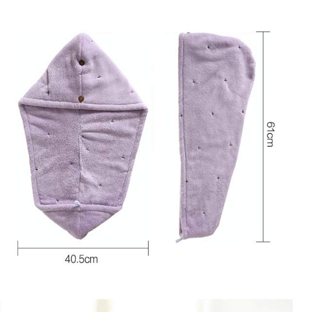 4 Pack Microfiber Hair Towel Wrap - Ultra Soft & Quick Drying Hair Turban for Women, Adults & Kids - Perfect for Shower, Spa, Swimming & Post-Workout Hair Care