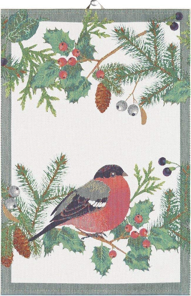 Ekelund Weavers Domherre Organic Cotton Tea Towel 40 x 60 cm - Premium Kitchen Towel for Drying Dishes, Cleaning, and Decorating