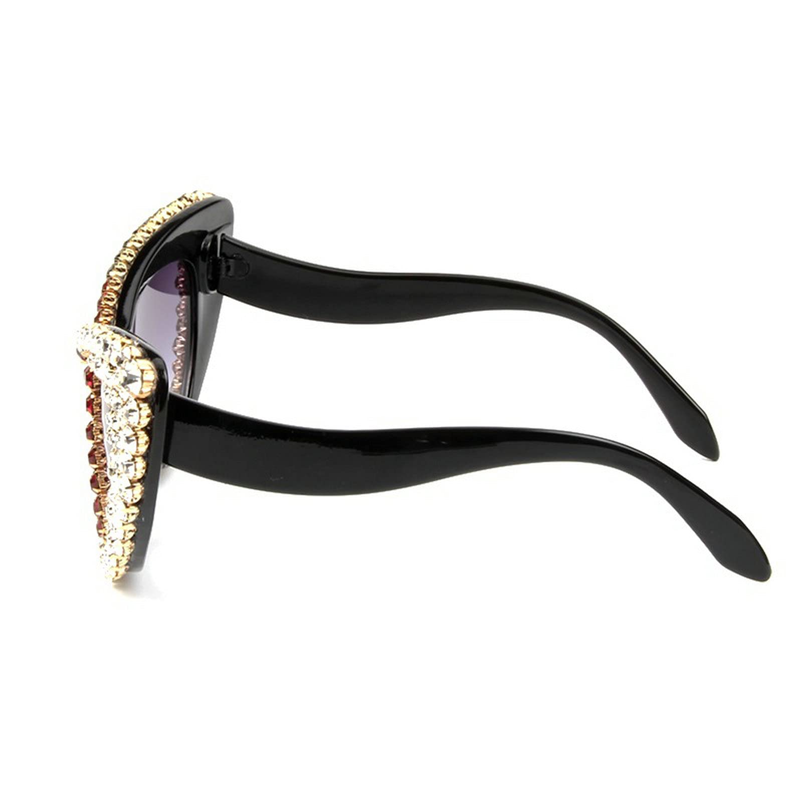Cat Eye Sunglasses for Women - Vintage Rhinestone UV400 - Party & Fashion