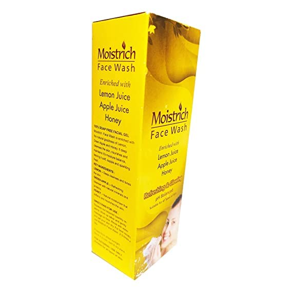 Moistrich Skin Refreshing & Brightening Face Wash 60g with Neem & Aloe Vera - Gentle Cleanser for Acne-Prone & Sensitive Skin | Daily Skincare Routine for Glowing Complexion