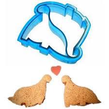 Dinosaur Sandwich Cutter - Fun Shaped Sandwich Maker for Kids Lunch Boxes & Party Snacks | BPA-Free Plastic Food Cutter for School Lunches & Picnics