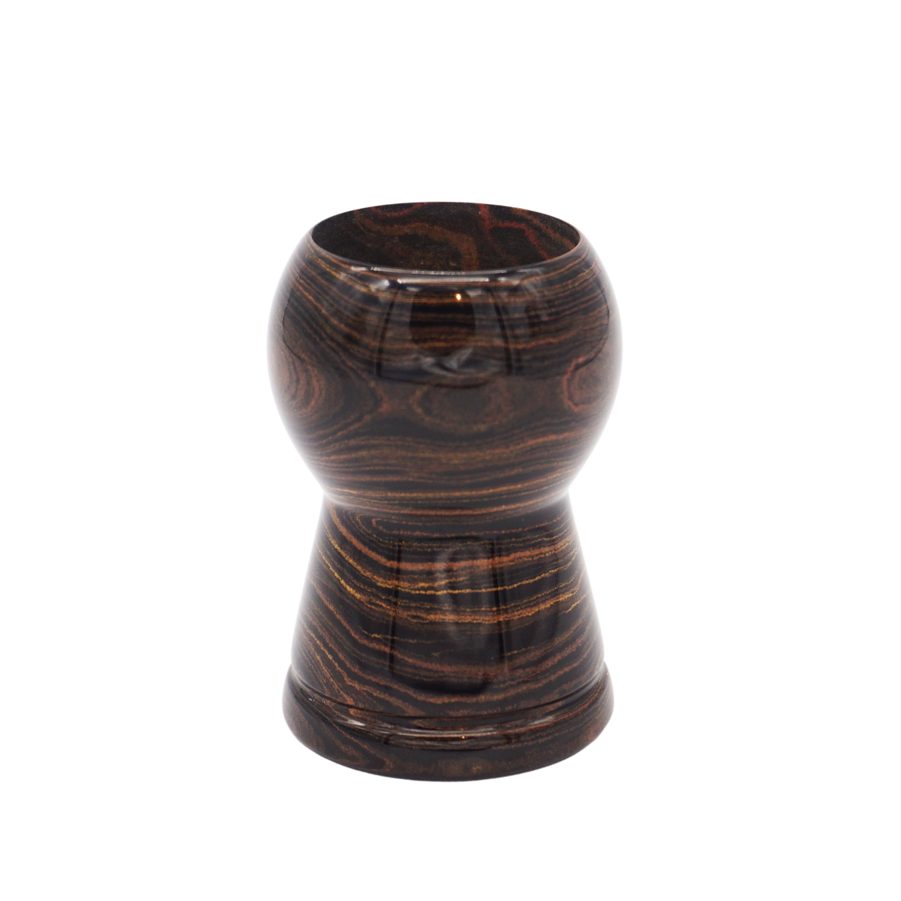 Premium Honey Ebonite Handcrafted Shaving Brush Handle - Fits 24mm & 26mm Knots - Perfect for Wet Shaving & Grooming Gifts for Men